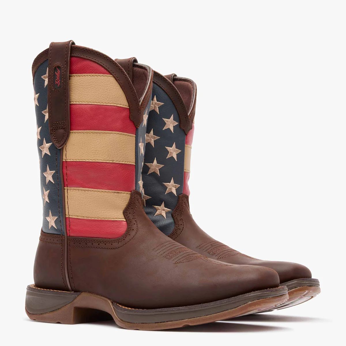 REBEL™ BY DURANGO PATRIOTIC PULL-ON WESTERN FLAG BOOT