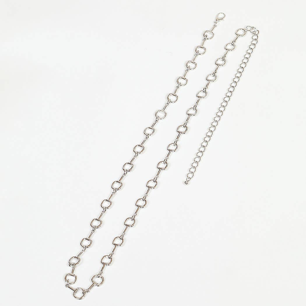 Petite D-Ring Link chain waist Belt