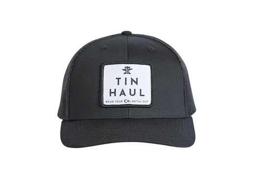 Tin Haul Patch Logo (Grey) - Ball Cap