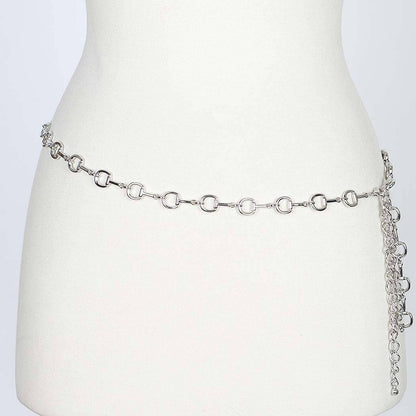 Petite D-Ring Link chain waist Belt
