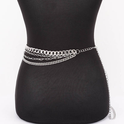 Layered Chain Drop Belt