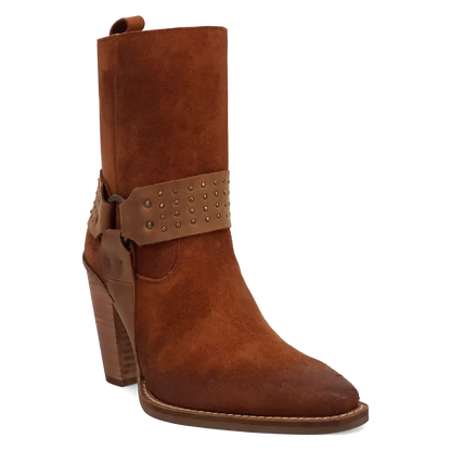 Dingo Songbird - Women's Suede Leather Cowgirl Boots