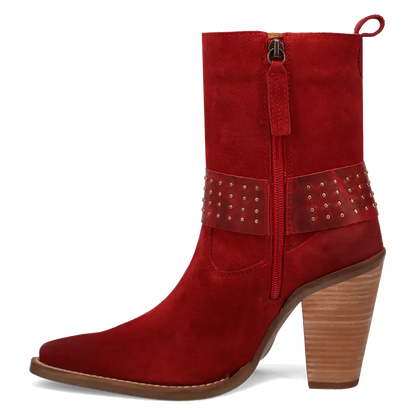 Dingo Songbird - Women's Suede Leather Cowgirl Boots