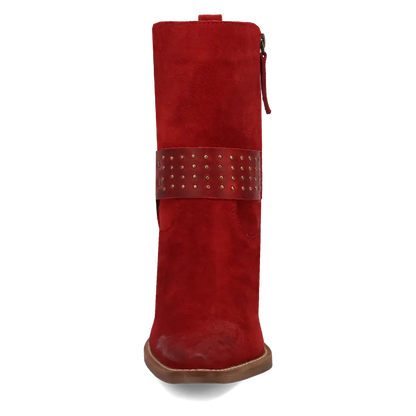 Dingo Songbird - Women's Suede Leather Cowgirl Boots