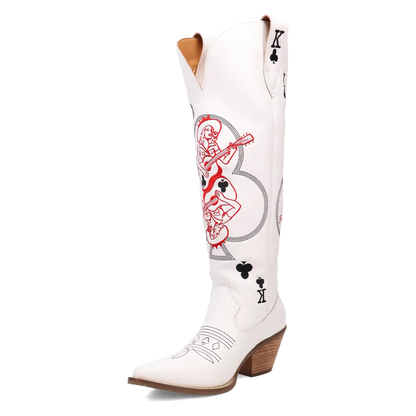 Dingo King of Clubs - Women's Leather Cowgirl Boots