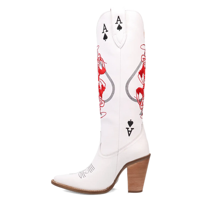 Dingo Ace of Spades - Women's Leather Cowgirl Boots