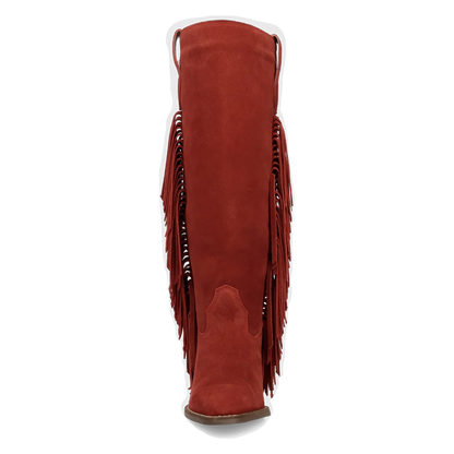 Dingo Twister - Women's Suede Leather Cowgirl Boots