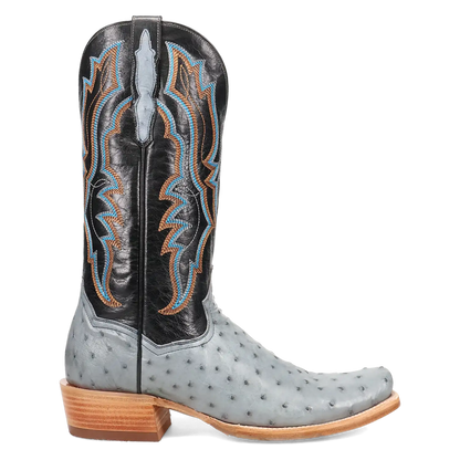 Dan Post Brady - Men's Full Quill Ostrich Leather Cowboy Boots