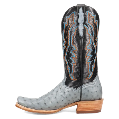 Dan Post Brady - Men's Full Quill Ostrich Leather Cowboy Boots