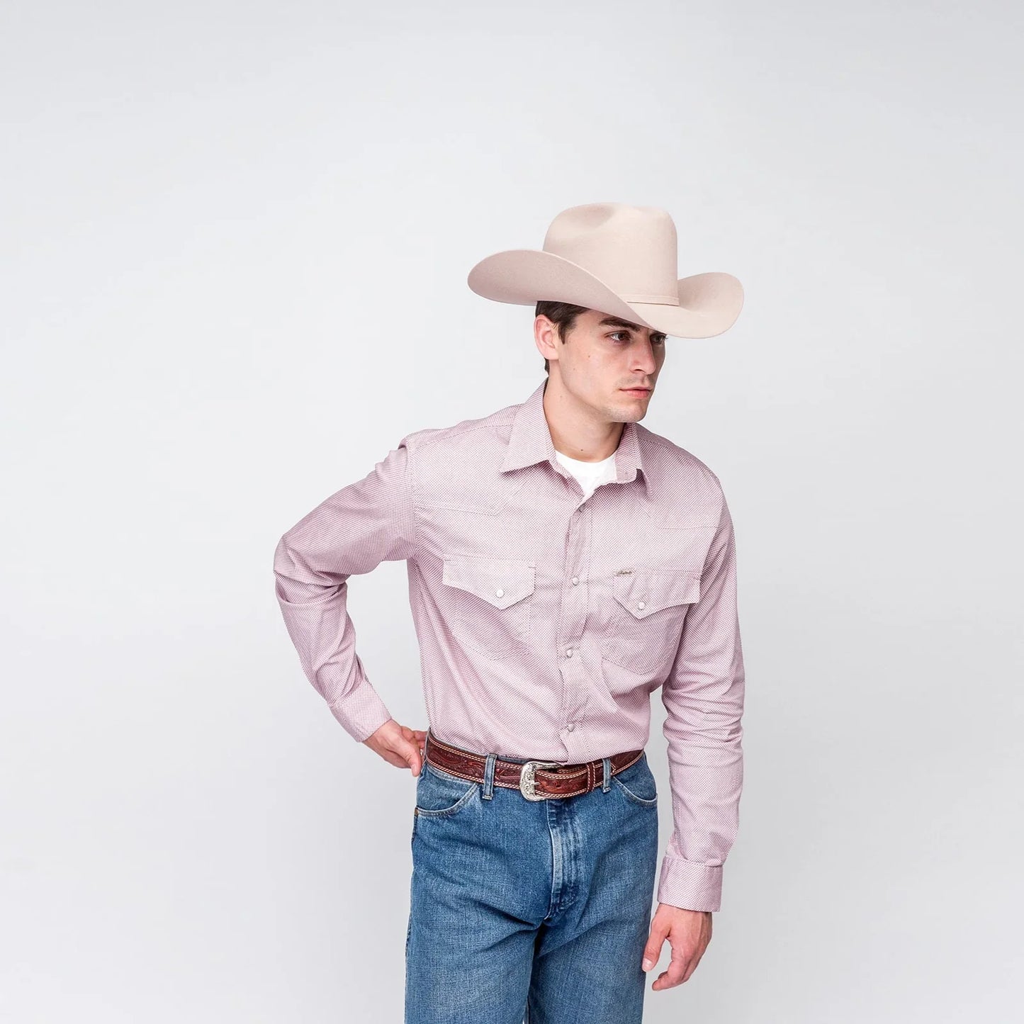 Bailey Lightning (Bone) - (4X) Wool Felt Cowboy Hat