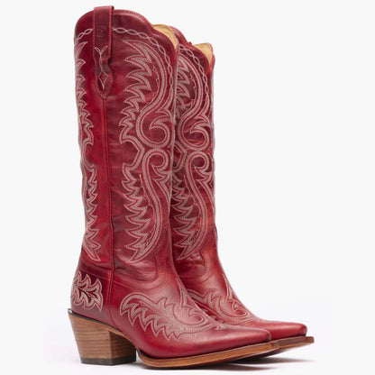 Crimson Red  Durango® Women's Crush™ 16" Tall Western Boot