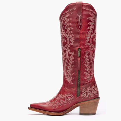 Crimson Red  Durango® Women's Crush™ 16" Tall Western Boot