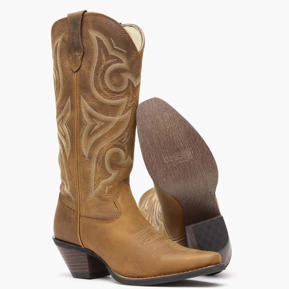 CRUSH BY DURANGO® WOMEN'S TAN JEALOUSY WESTERN BOOT