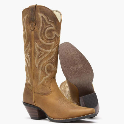 CRUSH BY DURANGO® WOMEN'S TAN JEALOUSY WESTERN BOOT