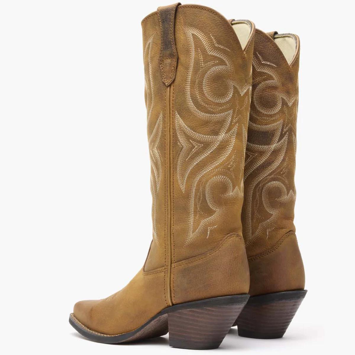 CRUSH BY DURANGO® WOMEN'S TAN JEALOUSY WESTERN BOOT