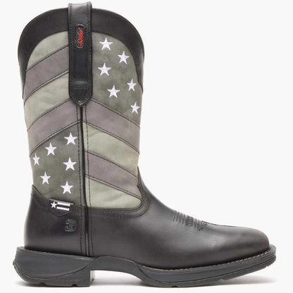 REBEL BY DURANGO® FADED BLACK FLAG WESTERN BOOT