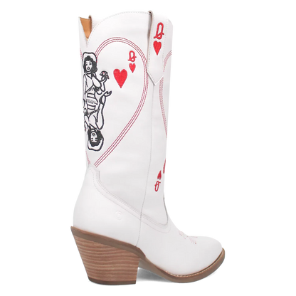 Dingo Queen A Hearts - Women's Leather Cowgirl Boots