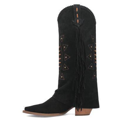 Dingo Spirit Trail  - Women's Suede Leather Cowgirl Boots