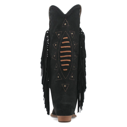 Dingo Spirit Trail  - Women's Suede Leather Cowgirl Boots