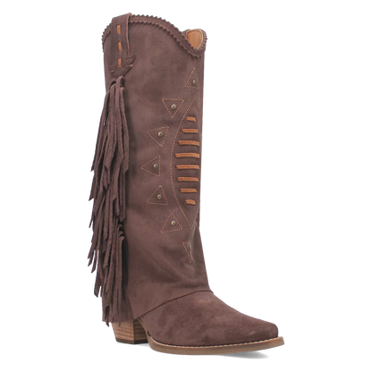 Dingo Spirit Trail  - Women's Suede Leather Cowgirl Boots